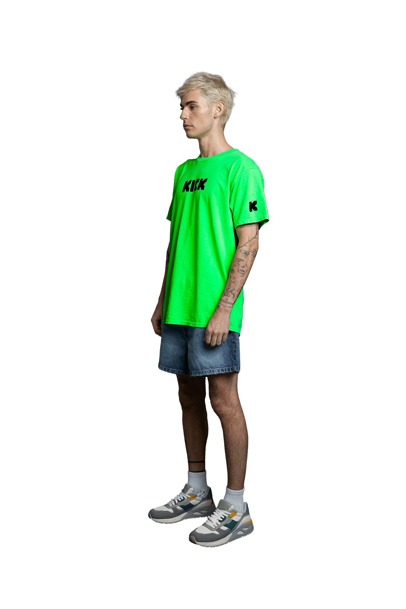 KICK_Green_T-Shirt