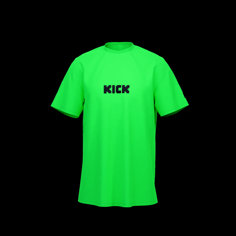 KICK_Green_T-Shirt