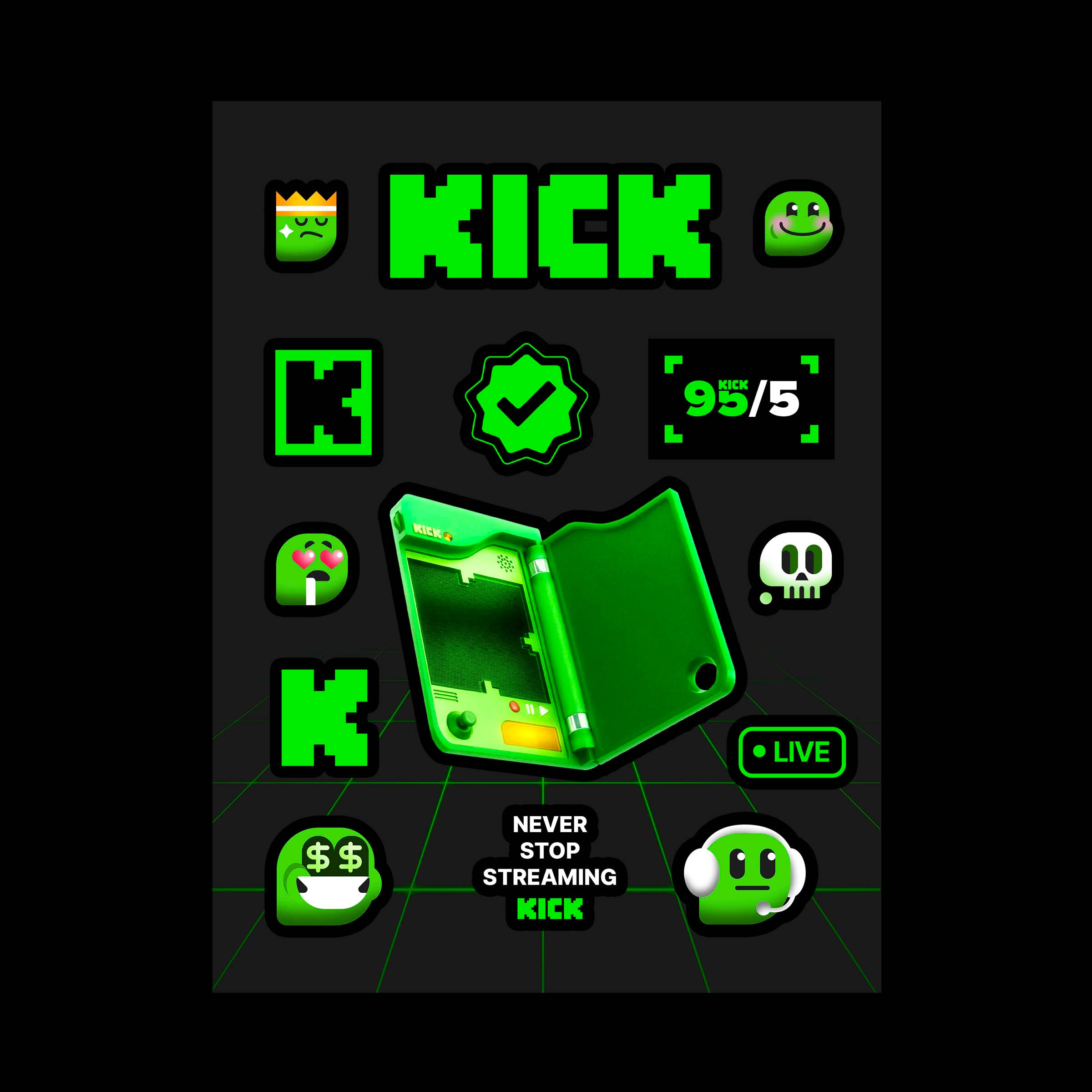 KICK_Sticker_Pack – Kick Shop